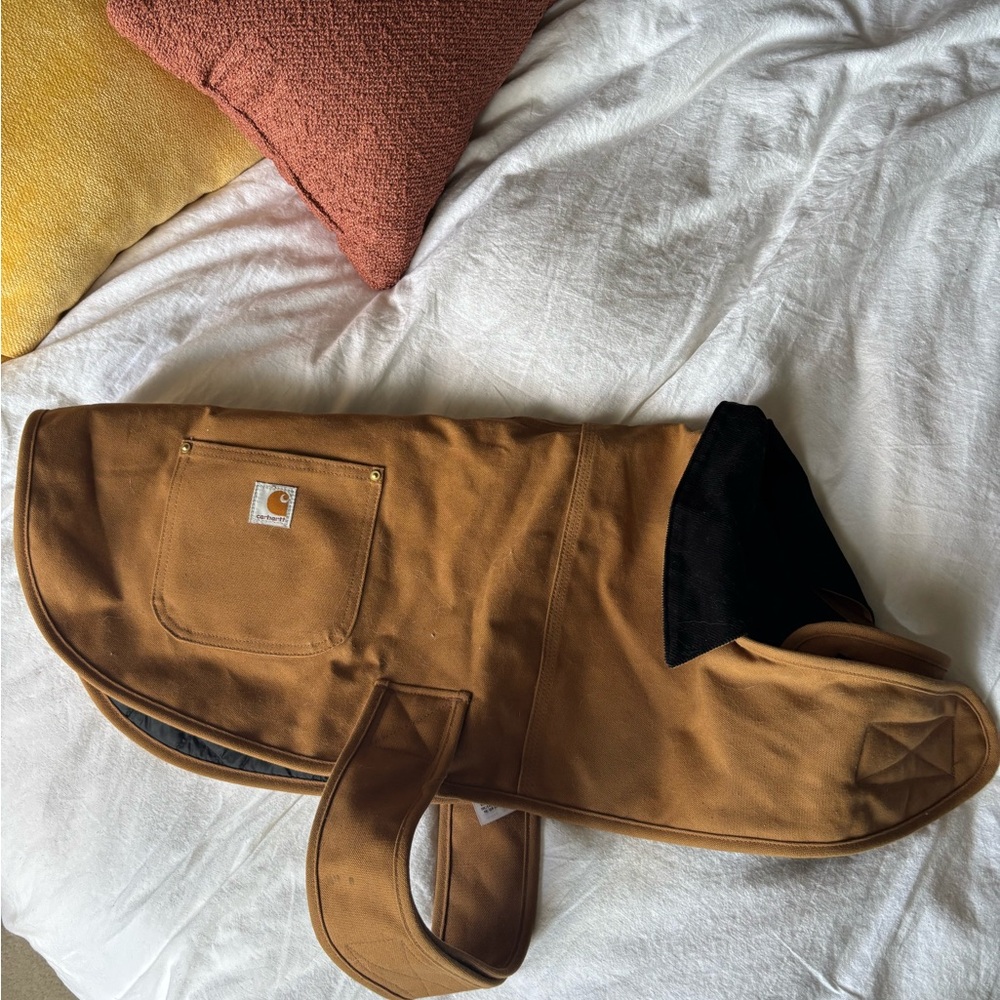 Carhartt Brown dog jacket